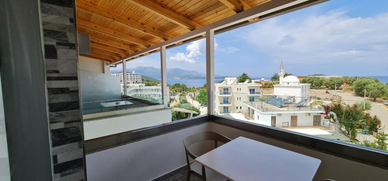 Ionian Hotel Ksamil Bagian luar foto